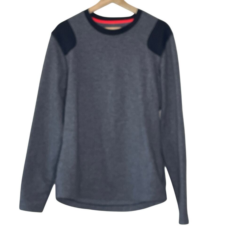 LULULEMON  SPRINT HEATHERED SOOT GRAY‎ RULE MEN' S TOP